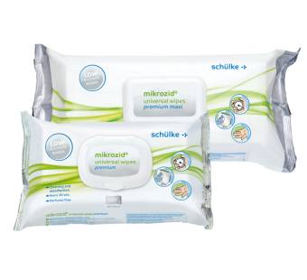 Schülke Mikrozid Universal Wipes Premium - Flowpack à 100 Tücher