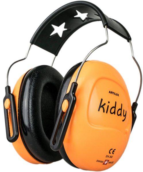Artilux Kiddy Kindergehörschutz orange, SNR 24 dB - 1 Stück in orange